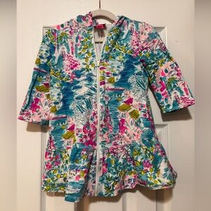 Lilly Pulitzer Vibrant Floral Hoodie